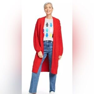 Lego Women's Bright Red Cardigan